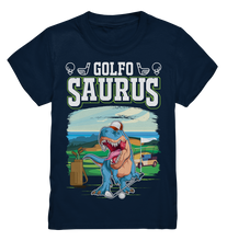 Laden Sie das Bild in den Galerie-Viewer, Dinosaurier Golf Dino Kinder T-Shirt
