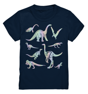 Mädchen Dinosaurier Pastel Dinos T-Shirt