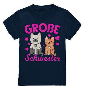 Große Schwester Shirt Katzen Große Schwester Geschenk