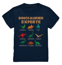 Laden Sie das Bild in den Galerie-Viewer, Dinosaurier Experte Jungen T-rex Spinosaurus Dino T-Shirt
