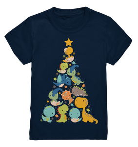 Weihnachtsshirt Dinosaurier Weihnachtsbaum Weihnachtsoutfit T-Shirt