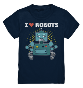 Robotik Liebe Roboter Jungen T-Shirt
