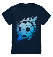 Laden Sie das Bild in den Galerie-Viewer, Fußballspieler Jungen Fußballer Kinder Fußball Splash T-Shirt
