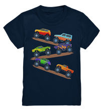 Laden Sie das Bild in den Galerie-Viewer, Monster Truck Kinder Monstertruck Jungen T-Shirt
