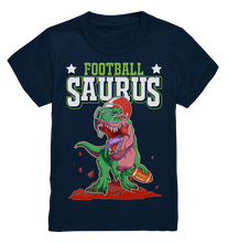 Laden Sie das Bild in den Galerie-Viewer, Dinosaurier American Football Dino Kinder T-Shirt
