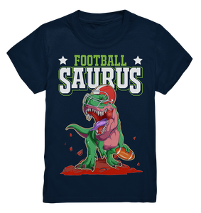 Dinosaurier American Football Dino Kinder T-Shirt
