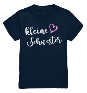 Kleine Schwester T-Shirt Herz Liebe Kleine Schwester Geschenk