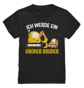 Bagger Baustelle Großer Bruder T-Shirt