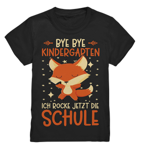 Fuchs SCHULKIND T-Shirt Einschulung Geschenk 2023 Schulanfang Outfit