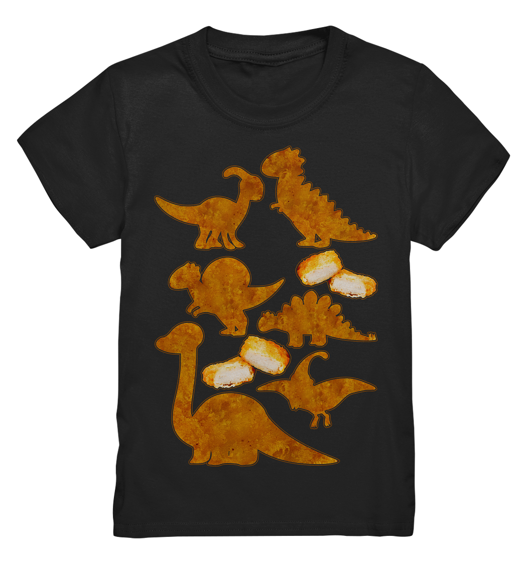 Dino Lustige Chicken Nuggets Dinosaurier T-Shirt
