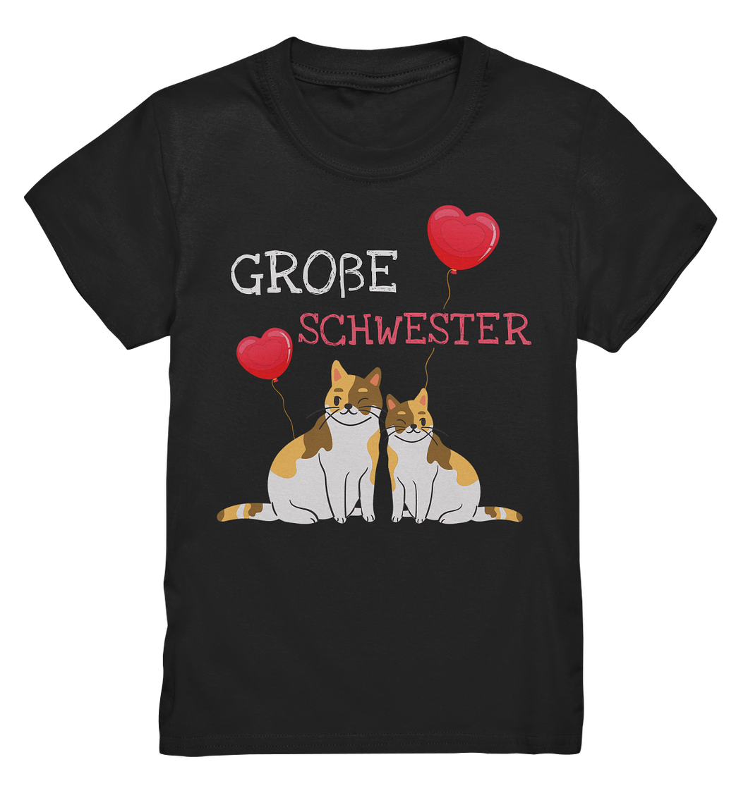 Große Schwester Shirt Katzen Liebe Große Schwester Geschenk