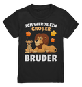 Ich werde ein Großer Bruder Löwen T-Shirt