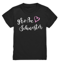 Große Schwester T-Shirt Herz Liebe Große Schwester Geschenk