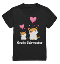 Große Schwester T-Shirt Katze Große Schwester Geschenk