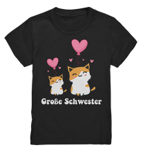 Laden Sie das Bild in den Galerie-Viewer, Große Schwester T-Shirt Katze Große Schwester Geschenk
