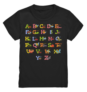 ABC Insekten Alphabet Kinder T-Shirt