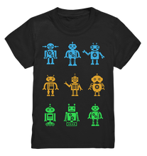 Laden Sie das Bild in den Galerie-Viewer, Retro Roboter Jungen Robotertechnik T-Shirt
