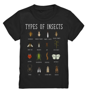 Käfer Insektenarten Kinder T-Shirt