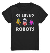 Laden Sie das Bild in den Galerie-Viewer, Roboter Liebe T-Shirt Kinder Geschenk
