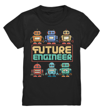 Laden Sie das Bild in den Galerie-Viewer, Zukünftiger Robotik Ingenieur Kinder Roboter T-Shirt
