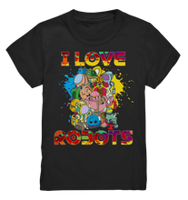 Laden Sie das Bild in den Galerie-Viewer, Liebe Roboter Lustige Robotik Kinder T-Shirt
