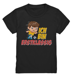 Fußball SCHULKIND T-Shirt Einschulung Geschenk 2023 Schulanfang Outfit