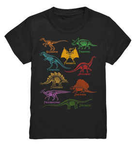 Dinosaurierarten Kinder Dino T-Shirt