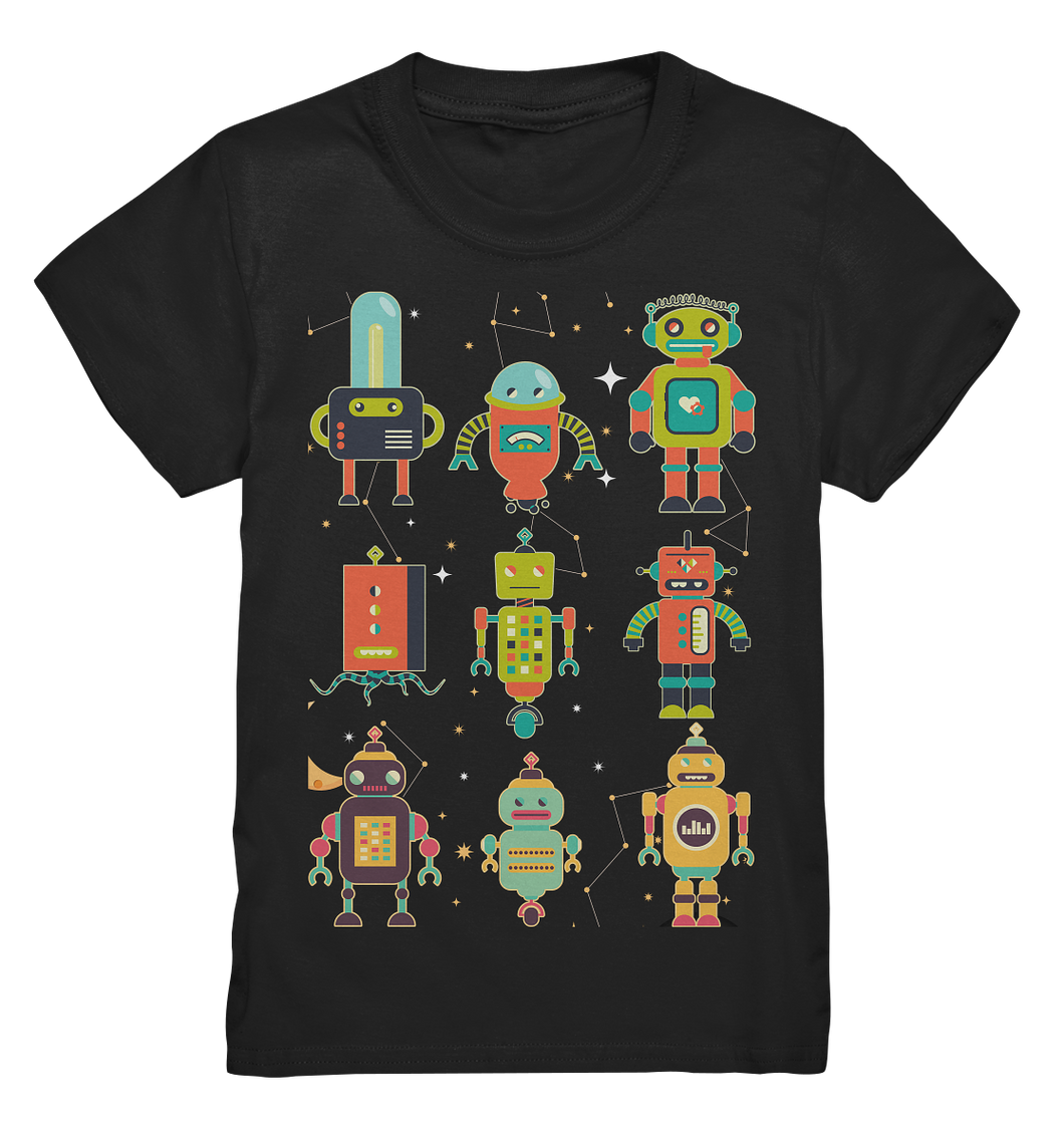 Coole Roboter Sammlung Jungen Mädchen Robotik T-Shirt
