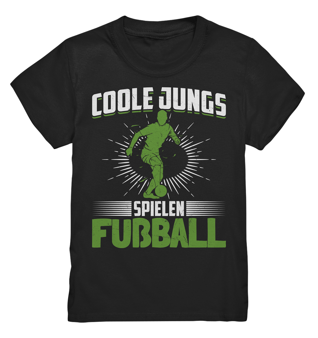 Coole Jungs Fußballer Kinder Fußballspieler Fußball T-Shirt