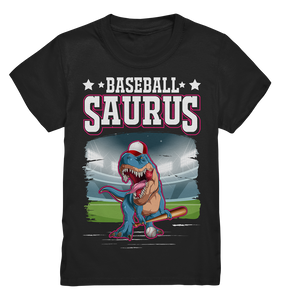 Dinosaurier Baseball Dino Kinder T-Shirt