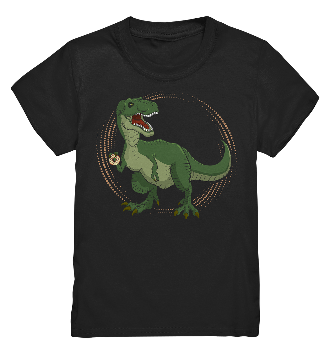 Dinosaurier Trex Donut Kinder T-Shirt