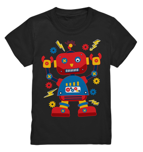 Cooler Roboter Ingenieur Roboter Kinder T-Shirt