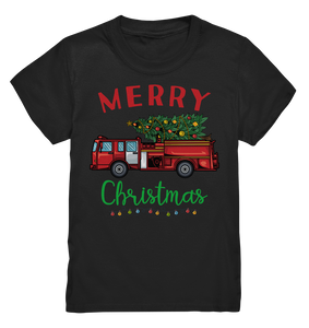 Feuerwehr Weihnachten Merry Christmas T-Shirt