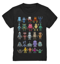 Laden Sie das Bild in den Galerie-Viewer, Roboter Sammlung Wissenschaft Technik Roboter T-Shirt

