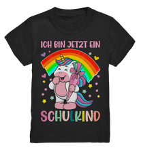 Laden Sie das Bild in den Galerie-Viewer, SCHULKIND T-Shirt EINHORN Einschulung Outfit Mädchen Schulanfang Geschenkidee Schulkind 2024 Geschenk
