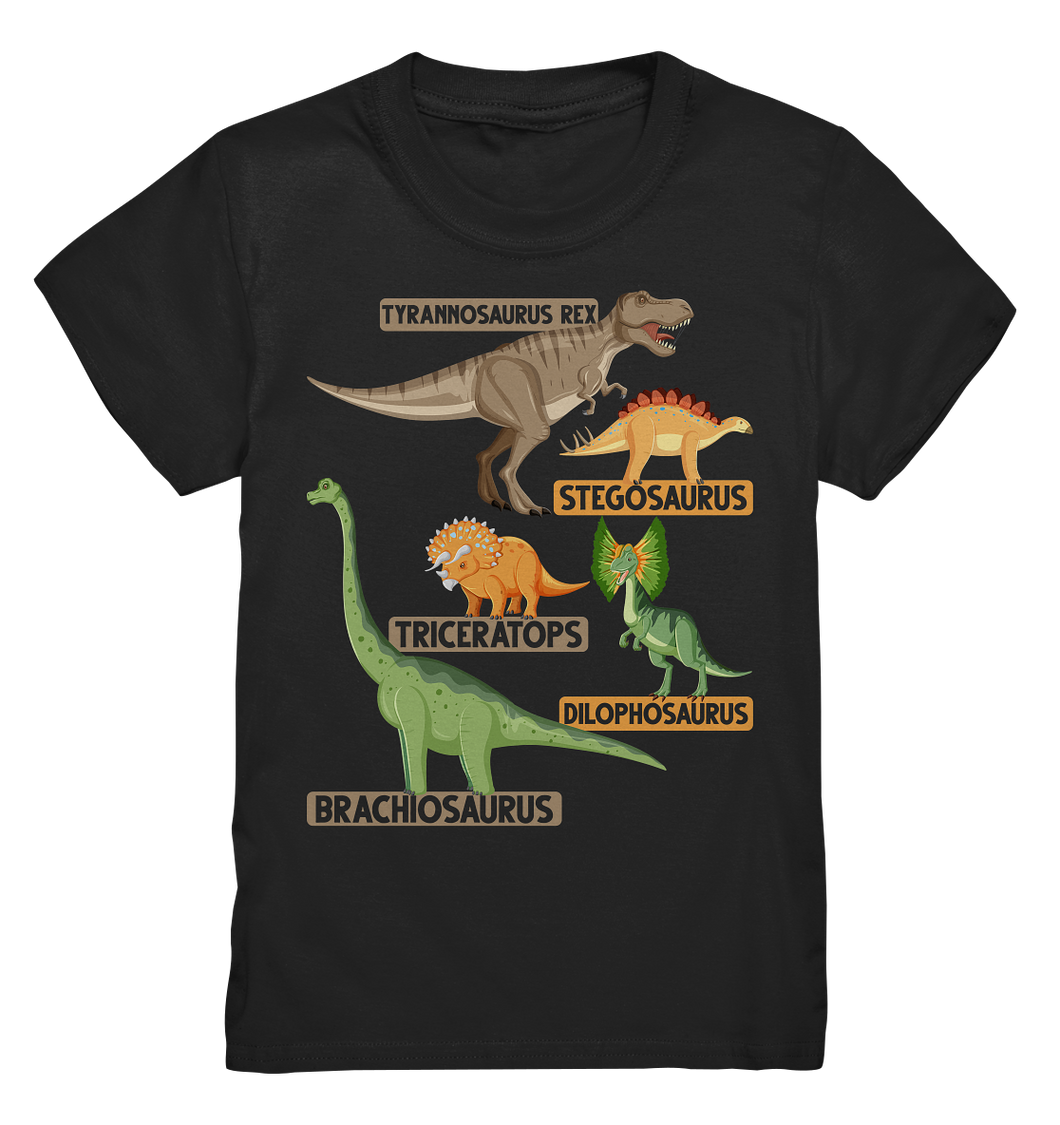 Kinder Dinosaurier Experte Dino Trex T-Shirt