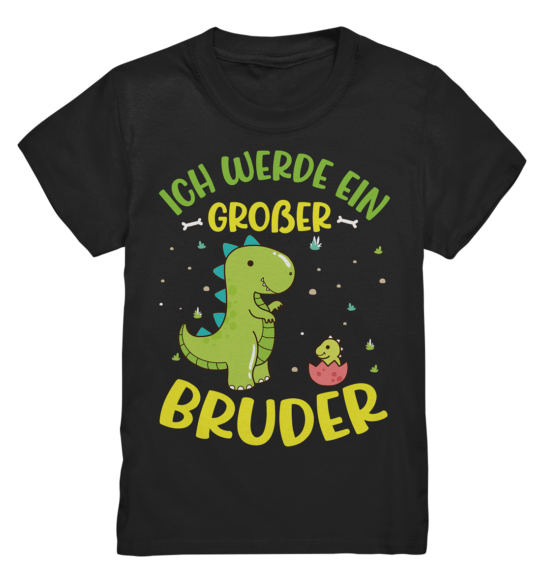 Niedlicher Dino Großer Bruder T-Shirt