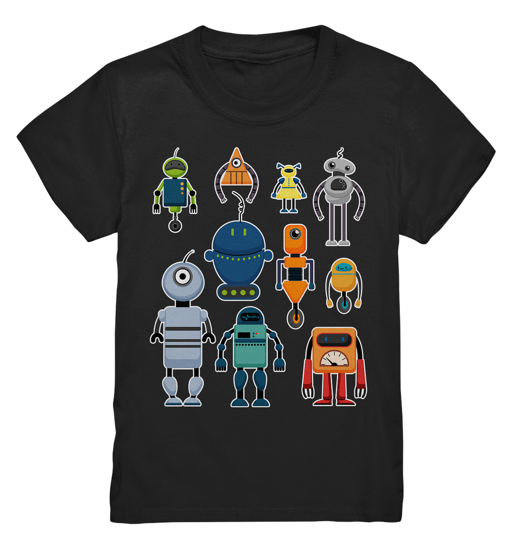 Kinder Roboter Coole Roboter Jungen T-Shirt