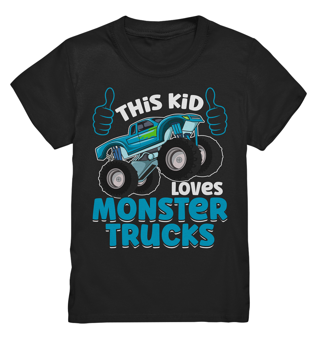 Monstertruck Kinder Monster Truck Fan T-Shirt