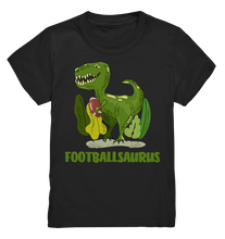 Laden Sie das Bild in den Galerie-Viewer, Dino American Football Dinosaurier Kinder T-Shirt
