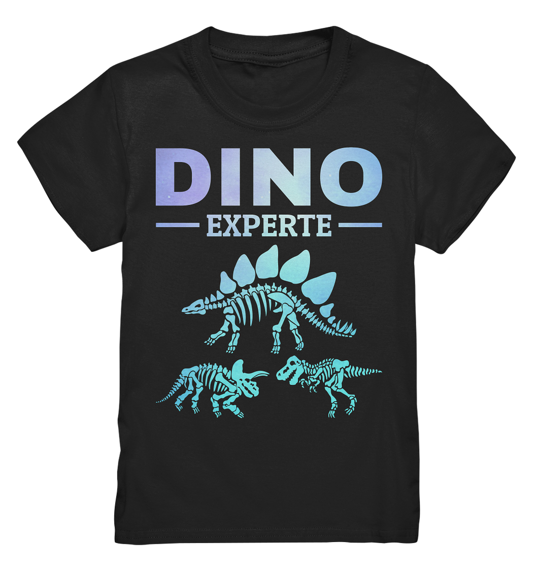 Kinder Dinosaurier Experte T-Shirt