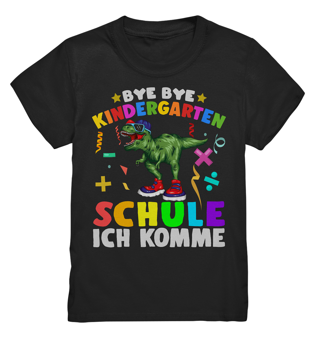 Schulkind 2023 Dinosaurier Schulanfang Kindergarten Einschulung T-Shirt