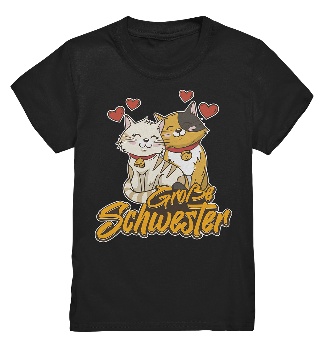 Große Schwester Shirt Katzen Große Schwester Geschenk