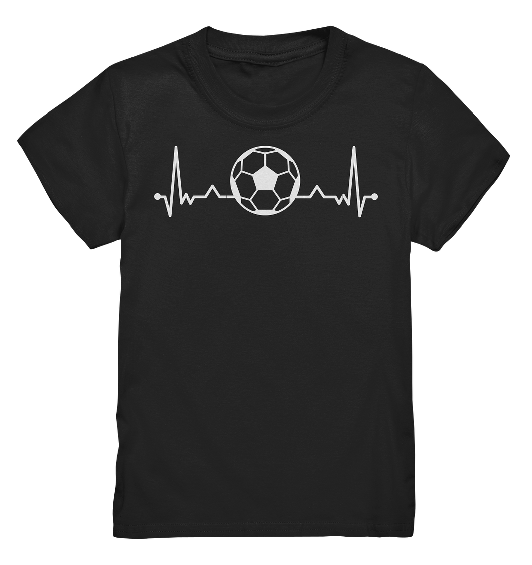 Fußball Herzschlag Fußballer Geschenk Fußballspieler T-Shirt