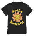 Große Schwester T-Shirt Blume Große Schwester Geschenk