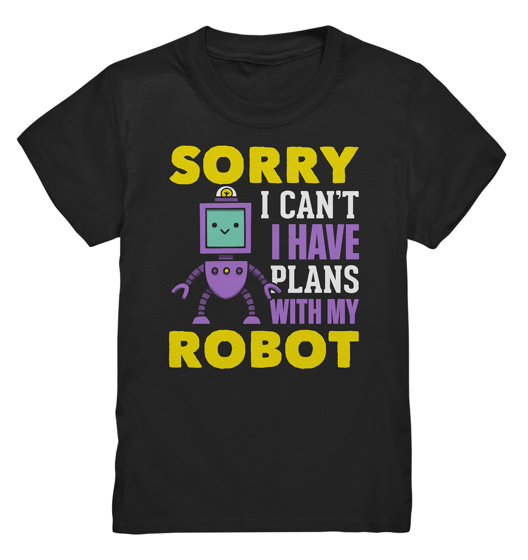 Robotik Kinder Roboter Lustig T-Shirt