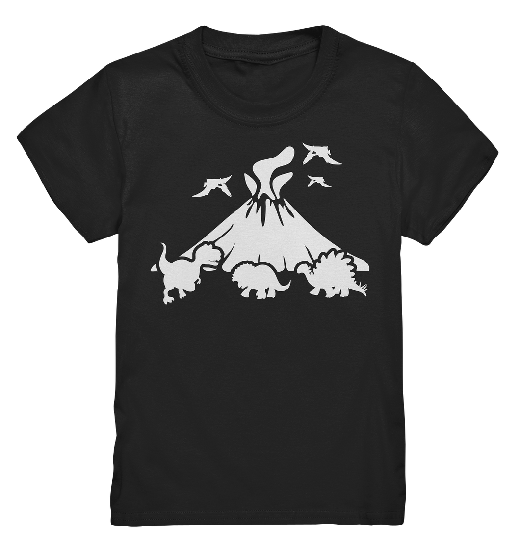 Dinosaurier Kinder Vulkan Dino T-Shirt