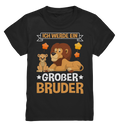 Ich werde ein Großer Bruder Löwe T-Shirt