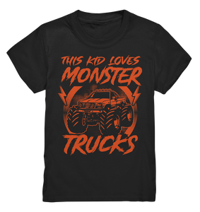 Monstertruck Jungen Monster Truck Kinder T-Shirt