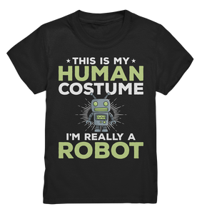 Robotik Kinder Roboter Kostüm Jungen Roboter Kinder T-Shirt